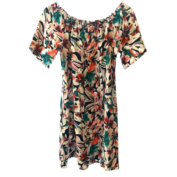 Ella Moss Dresses & Skirts - Ella Moss Tahiti Garden Off-The-Shoulder Dress, Small